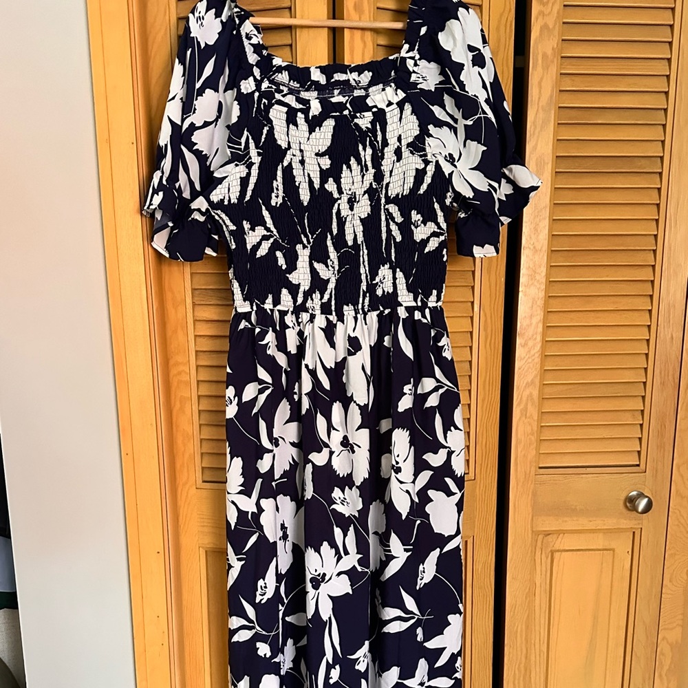 Floral maxi dress